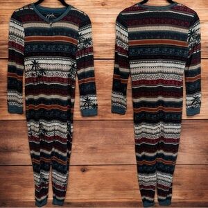 NEW Jujube Made in CA Christmas in CA Palm Tree One Piece Kid's Size 10/12